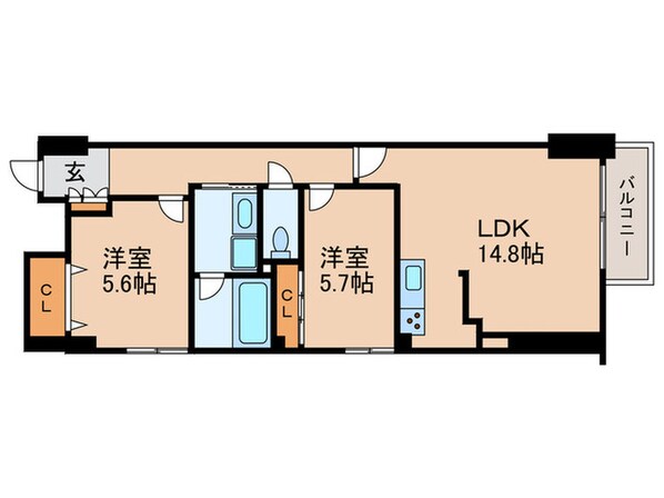 LINEAR STYLEの物件間取画像